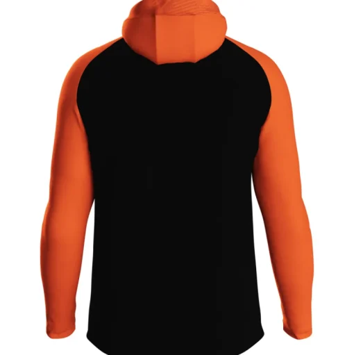 Jako Kinder Kapuzenjacke Iconic schwarz/neonorange