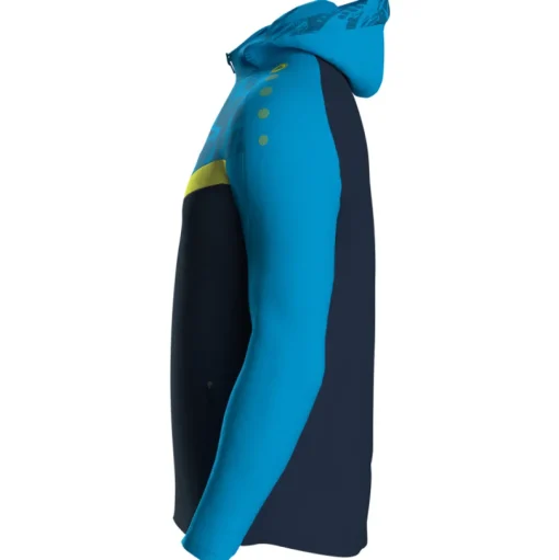 Jako Kinder Kapuzenjacke Iconic marine/JAKO blau/neongelb