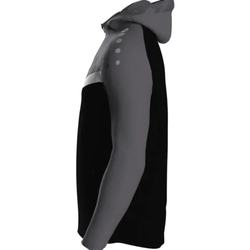 Jako Kinder Kapuzenjacke Iconic schwarz/anthrazit