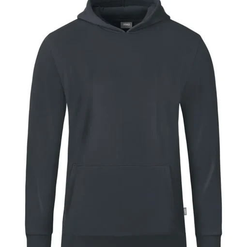 Jako Kinder Kapuzensweat Organic grau