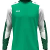 Jako Kinder Longsleeve Dynamic grün-weiß-dunkelgrün