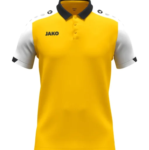 Jako Kinder Polo Dynamic gelb-weiß-schwarz