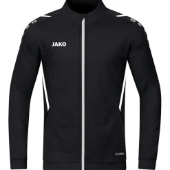 Jako Kinder Polyesterjacke Challenge schwarz-weiß