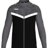 Jako Kinder Polyesterjacke Iconic schwarz/anthrazit