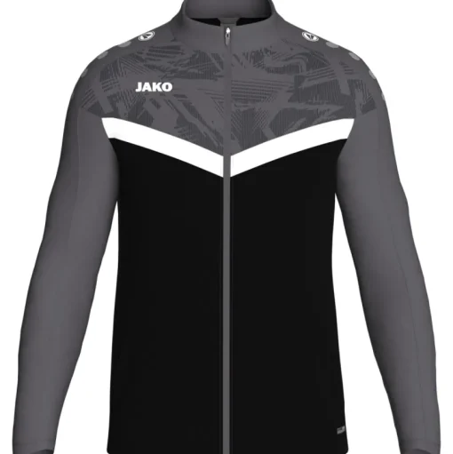 Jako Kinder Polyesterjacke Iconic schwarz/anthrazit