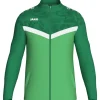 Jako Kinder Polyesterjacke Iconic soft green/sportgrün