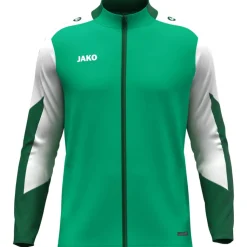 Jako Kinder Polyesterjacke Dynamic grün-weiß-dunkelgrün