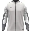 Jako Kinder Polyesterjacke Dynamic hellgrau-weiß-grau