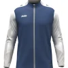Jako Kinder Polyesterjacke Dynamic nachtblau-weiß-hellgrau