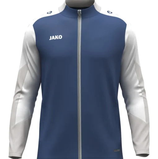 Jako Kinder Polyesterjacke Dynamic nachtblau-weiß-hellgrau