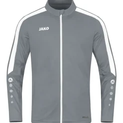 Jako Kinder Polyesterjacke Power steingrau