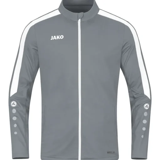 Jako Kinder Polyesterjacke Power steingrau