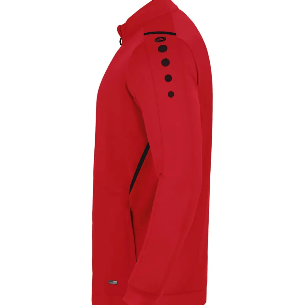 Jako Kinder Polyesterjacke Challenge rot-schwarz