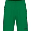 Jako Kinder Sporthose Challenge grün-schwarz