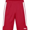 Jako Kinder Sporthose Power rot/weiß