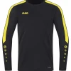 Jako Kinder Sweat Power schwarz/citro