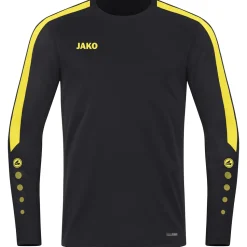 Jako Kinder Sweat Power schwarz/citro