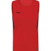 Jako Kinder Tanktop Challenge rot-schwarz