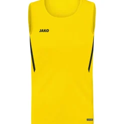 Jako Kinder Tanktop Challenge gelb-schwarz