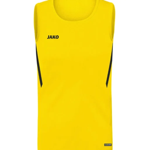 Jako Kinder Tanktop Challenge gelb-schwarz