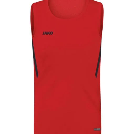 Jako Kinder Tanktop Challenge rot-schwarz
