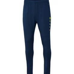 Jako Kinder Trainingshose Premium blau-gelb