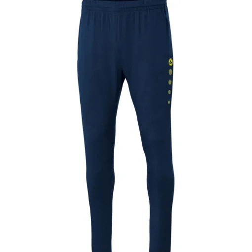 Jako Kinder Trainingshose Premium blau-gelb
