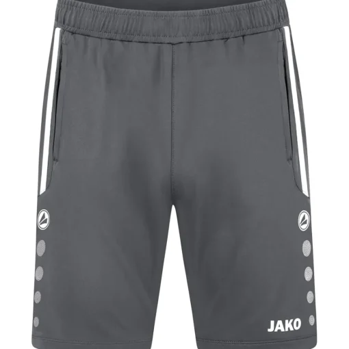 Jako Kinder Trainingsshorts Allround grau
