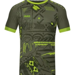 Jako Kinder Trikot Tropicana khaki/neongrün