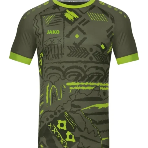 Jako Kinder Trikot Tropicana khaki/neongrün