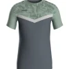 Jako Kinder T-Shirt Iconic anthra light/mintgrün/soft grey
