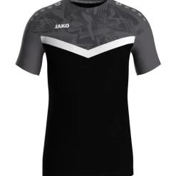 Jako Kinder T-Shirt Iconic schwarz/anthrazit
