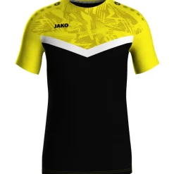Jako Kinder T-Shirt Iconic schwarz/soft yellow