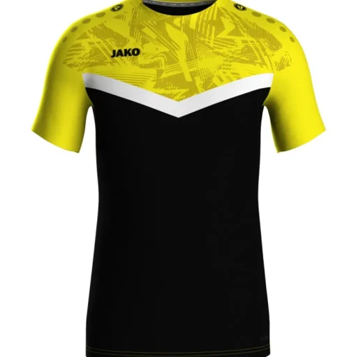 Jako Kinder T-Shirt Iconic schwarz/soft yellow