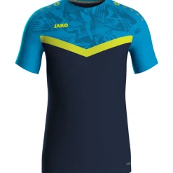 Jako Kinder T-Shirt Iconic marine/JAKO blau/neongelb