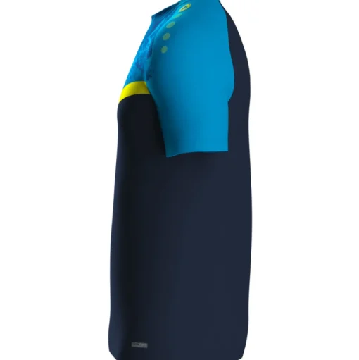 Jako Kinder T-Shirt Iconic marine/JAKO blau/neongelb