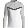 Jako Kinder Ziptop Iconic weiß/soft grey/anthra light