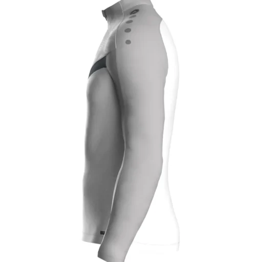 Jako Kinder Ziptop Iconic weiß/soft grey/anthra light