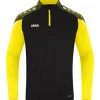 Jako Kinder Ziptop Performance schwarz-gelb