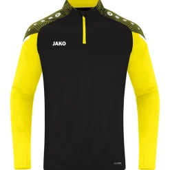 Jako Kinder Ziptop Performance schwarz-gelb