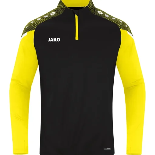 Jako Kinder Ziptop Performance schwarz-gelb