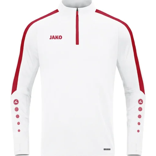 Jako Kinder Ziptop Power weiß/rot