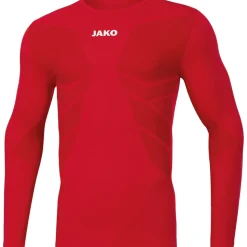 Jako Longsleeve Comfort 2.0 rot