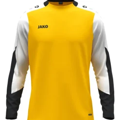 Jako Longsleeve Dynamic gelb-weiß-schwarz