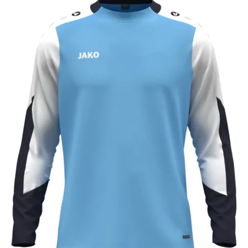 Jako Longsleeve Dynamic skyblue-weiß-marine
