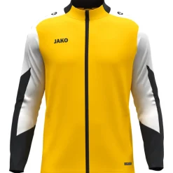 Jako Polyesterjacke Dynamic gelb-weiß-schwarz