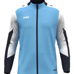 Jako Polyesterjacke Dynamic skyblue-weiß-marine
