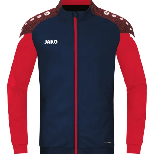 Jako Polyesterjacke Performance blau-rot