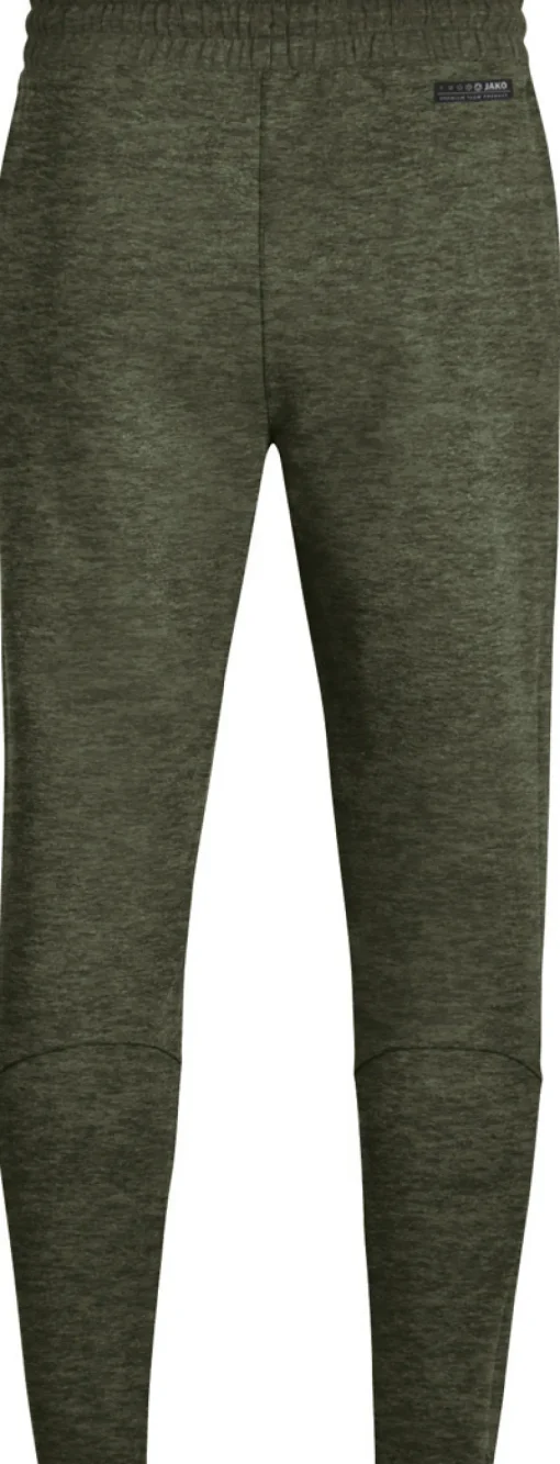 Jako Premium Basics Jogginghose khaki meliert
