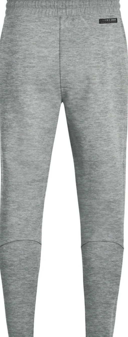 Jako Premium Basics Jogginghose grau meliert